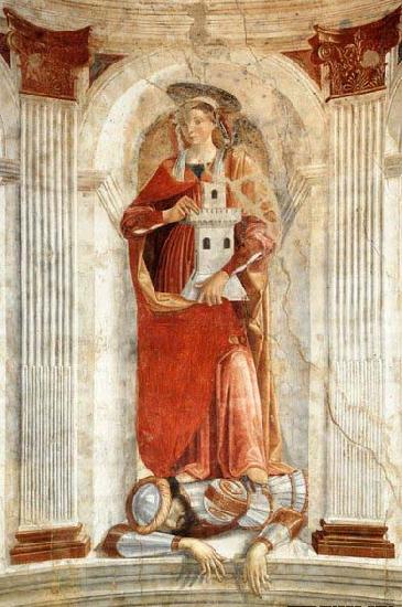 GHIRLANDAIO, Domenico St Barbara oil painting picture